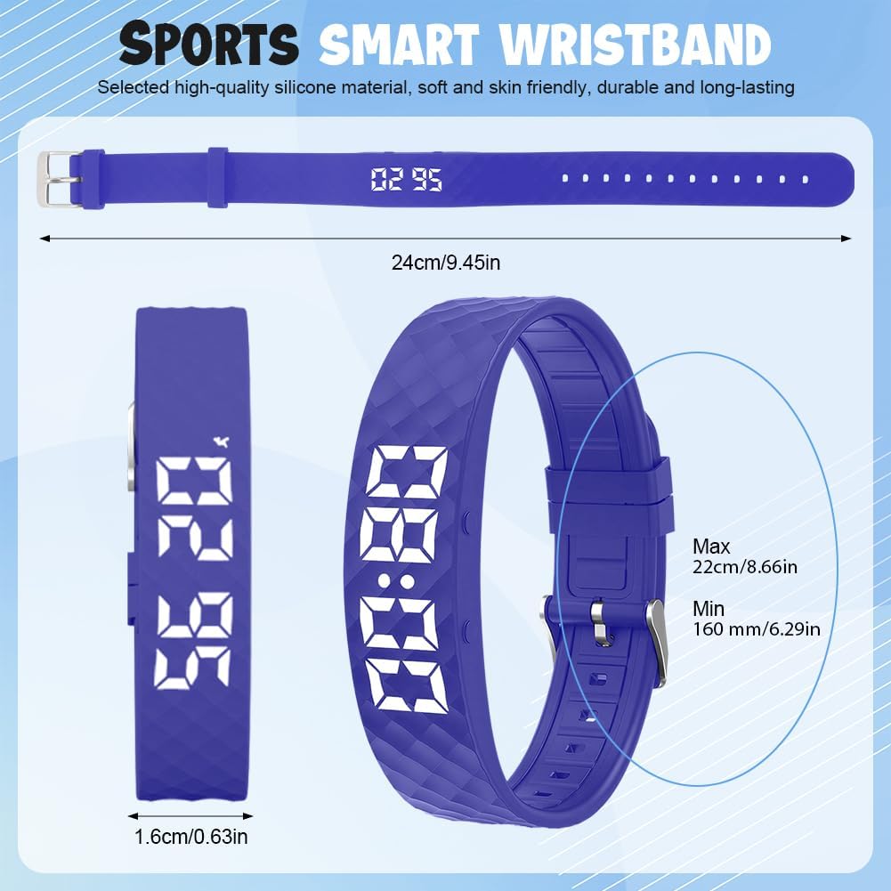 CEWROM Vibrationsalarm Erinnerung Uhr, Silent Vibrating Alarm Reminder Watch für Jungen/Mädchen, Wec