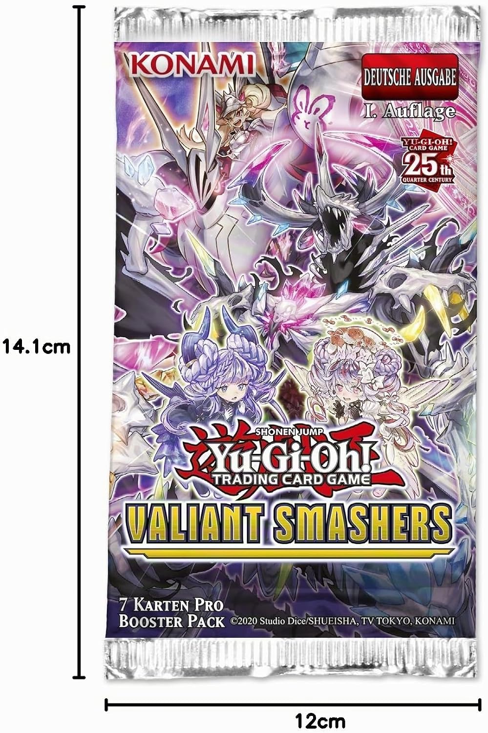 Yu-Gi-Oh! Trading Card Game Valiant Smashers-Display-Deutsche Ausgabe, 1. Auflage