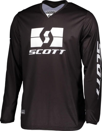 Scott 350 Swap MX Motocross Jersey/DH Fahrrad Trikot schwarz 2022: Grösse: L (50/52)