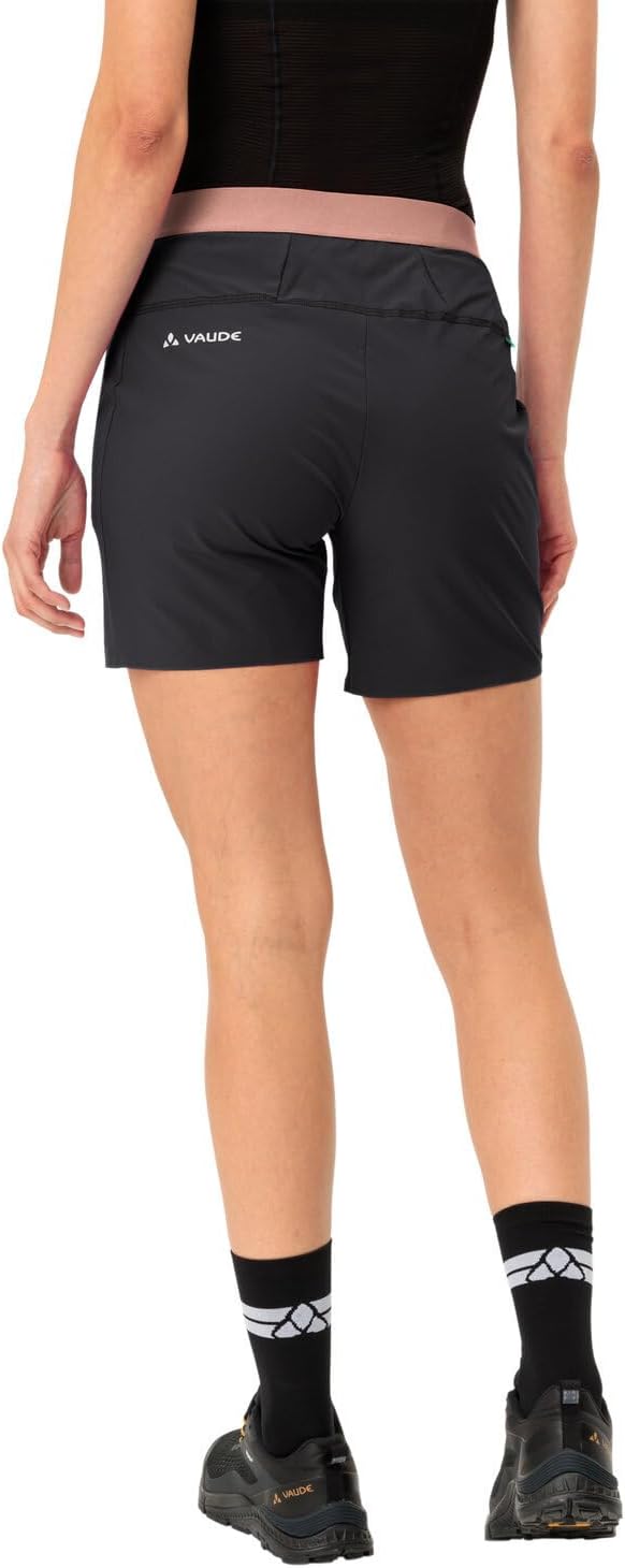 VAUDE Damen Hose Women's Scopi Lw Shorts Ii, 36 Black/Soft Rose