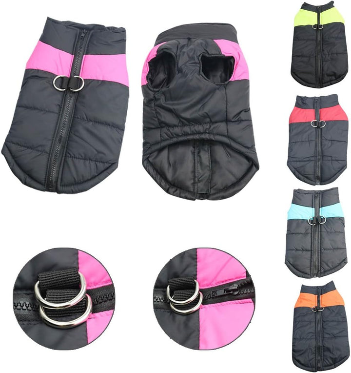 Idepet Haustier Hund Warm Mantel Jacke Wasserdichte Kleidung Kleine mittlere grosse Haustier Hund Ka