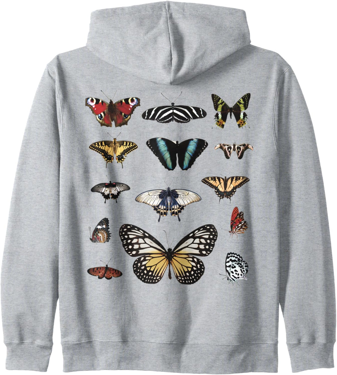 Vintage Schmetterlinge Motten Insekten Entomologie Entomologiker Kapuzenjacke