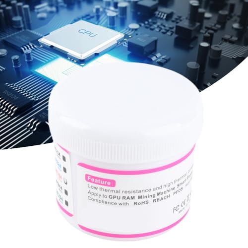 Wärmeleitpaste HY234 Rosa Hochleistungs Wärmeleitpaste Für CPU VGA Chipsatz PC Komponenten (100g), 1