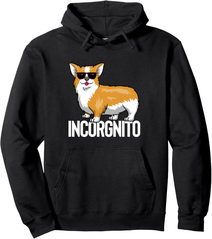 Incorgnito Lustiger walisischer Corgi-Hund Pullover Hoodie