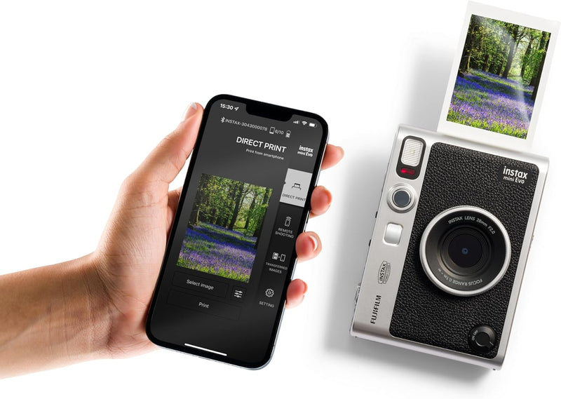 INSTAX Mini EVO Black (USB-C) Kamera Schwarz, Kamera Schwarz