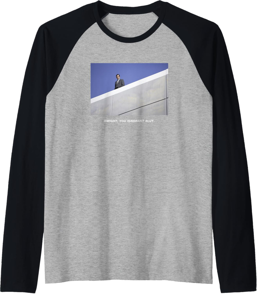 The Office Dwight Du ignorante Schlampe Raglan