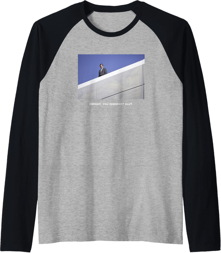 The Office Dwight Du ignorante Schlampe Raglan
