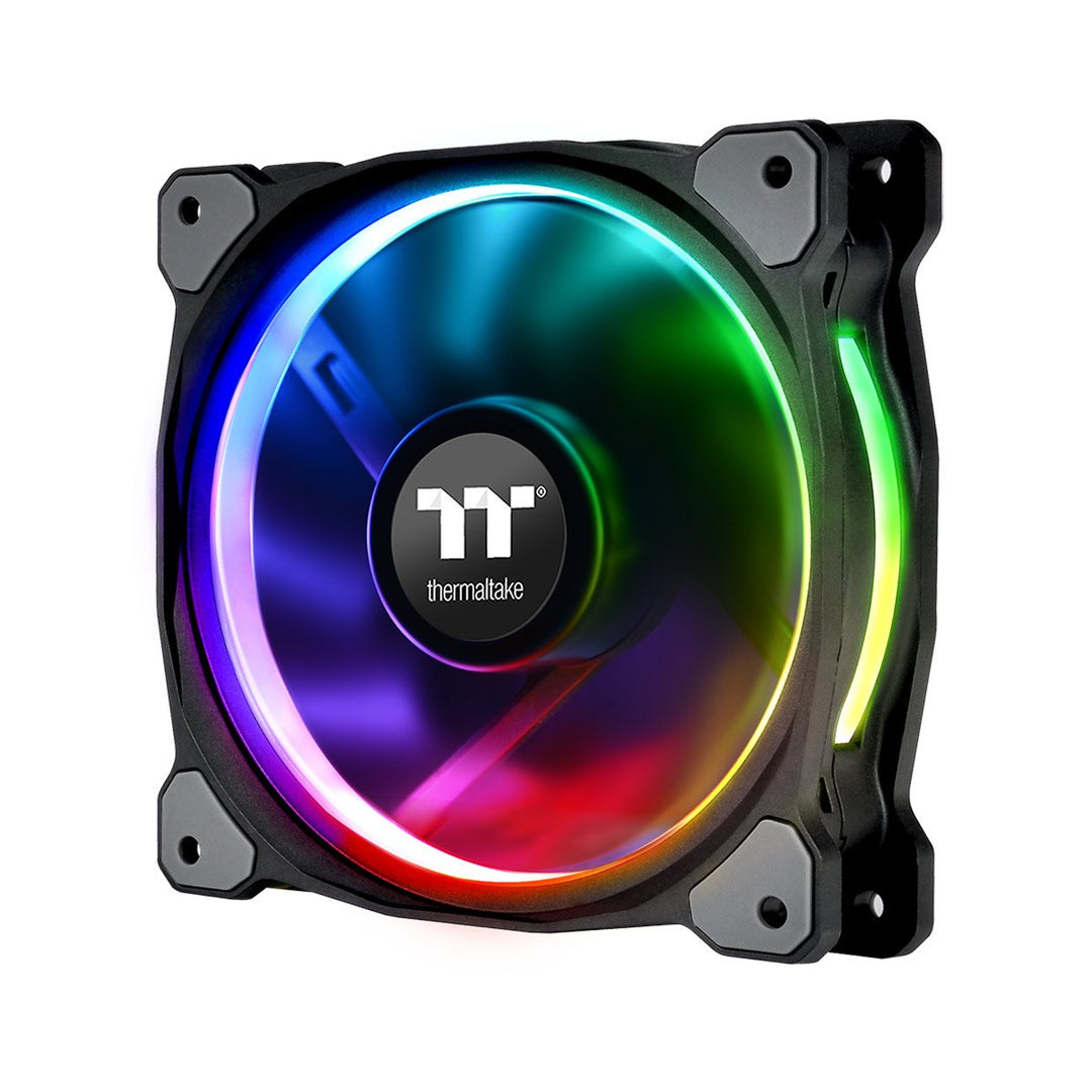 Thermaltake Riing Plus 14 RGB LED (mit Software, 3er Set) Gehäuselüfter, 14cm 3er Set