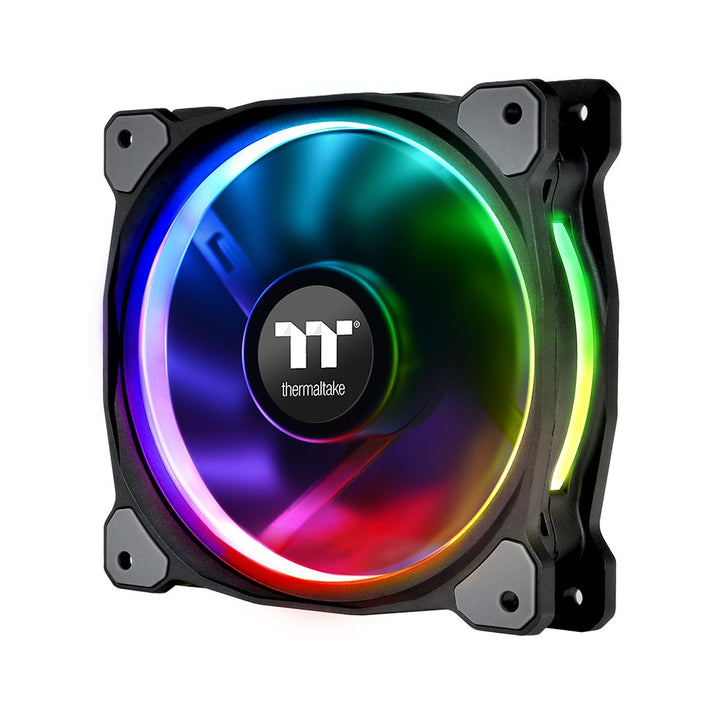 Thermaltake Riing Plus 14 RGB LED (mit Software, 3er Set) Gehäuselüfter, 14cm 3er Set