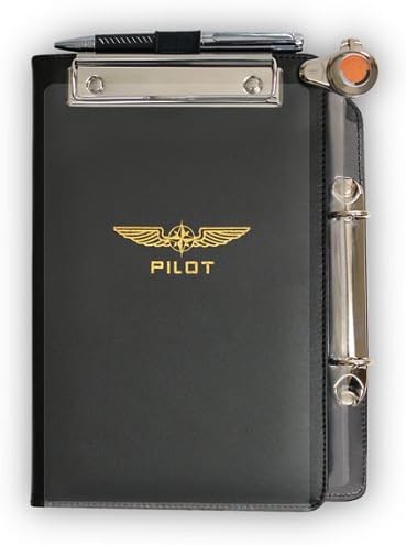 Design4Pilots Kniebrett-Organizer 'Profi' für Piloten schwarz Grösse A5