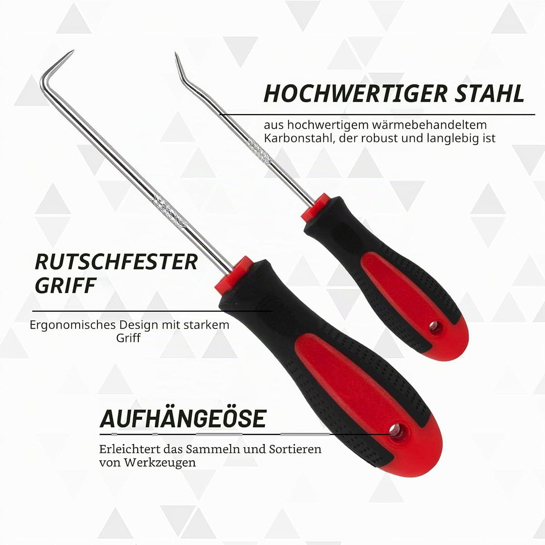 Universal Nadel Haken Schaber Set O-Ring Dichtung Demontage Werkzeug, 8 Stück Präzisions Haken und P