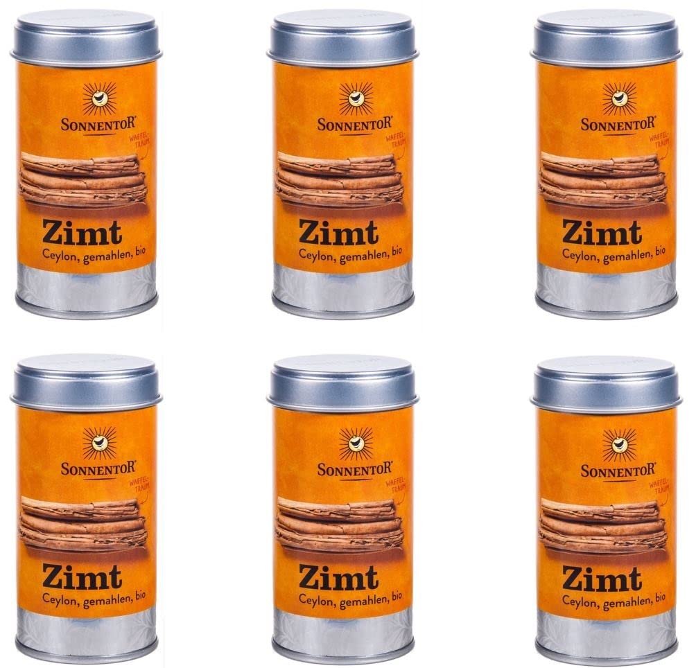 Sonnentor Bio Zimt Ceylon gemahlen (6 x 40 gr), 6 x 40 gr
