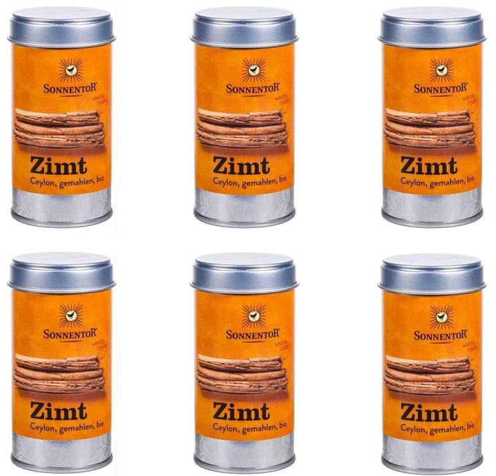 Sonnentor Bio Zimt Ceylon gemahlen (6 x 40 gr), 6 x 40 gr