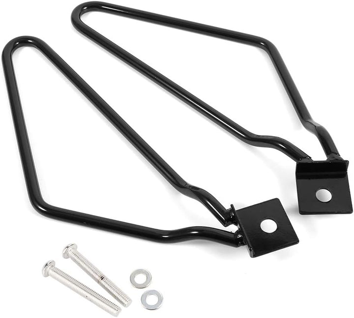 Acouto Satteltaschenhalterung, Motorrad Satteltaschen 1 Paar Halterungen Halterung für XL883/1200 HD
