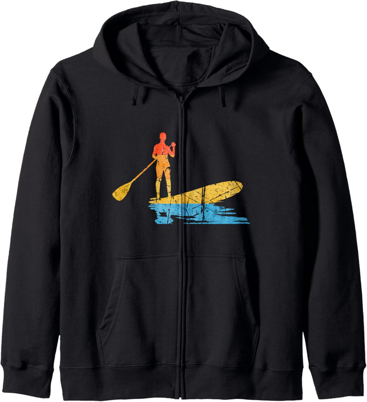 Lustiges Stand Up Paddling SUP Kapuzenjacke
