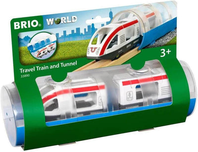 BRIO World 33890 Tunnel Box Reisezug - Zubehör für die BRIO Holzeisenbahn – Empfohlen für Kinder ab