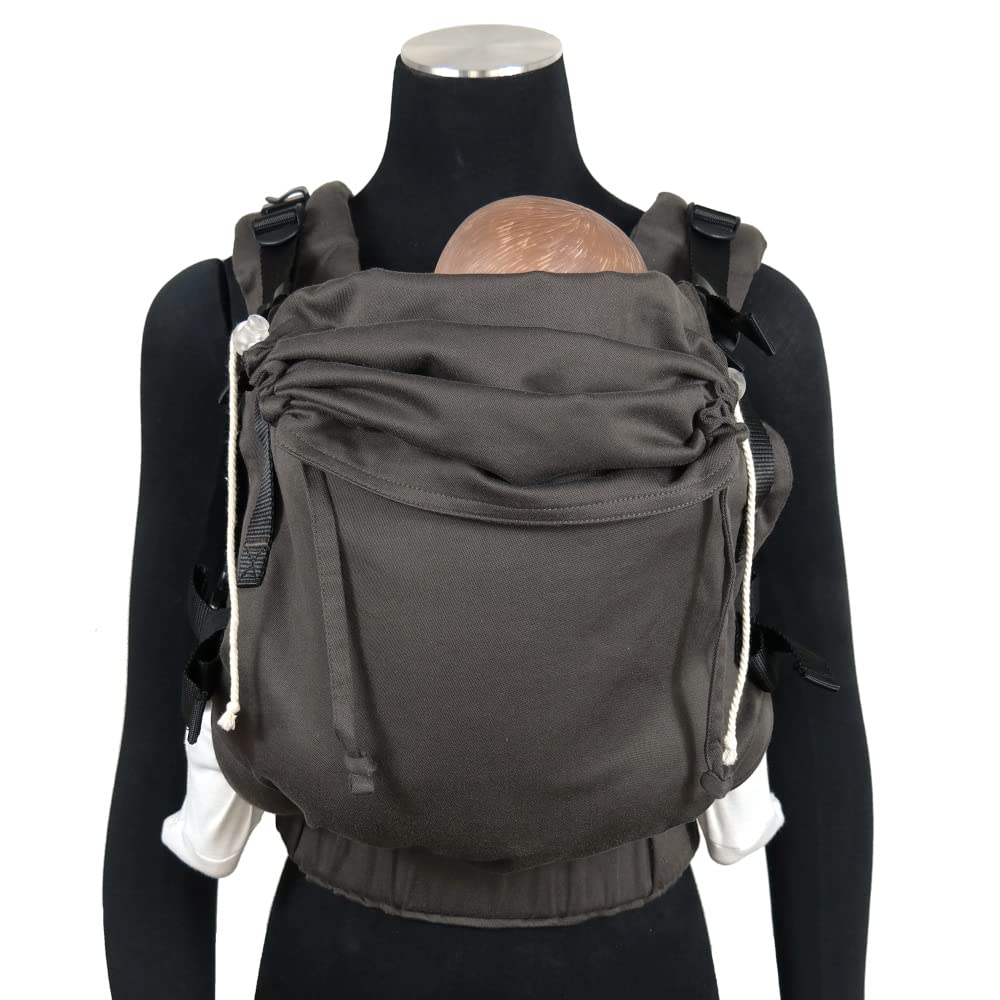 Didymos DidyFix Babytrage - Fullbuckle Tragehilfe in Mocca- für Neugeborene ab Geburt von 50-86 cm -