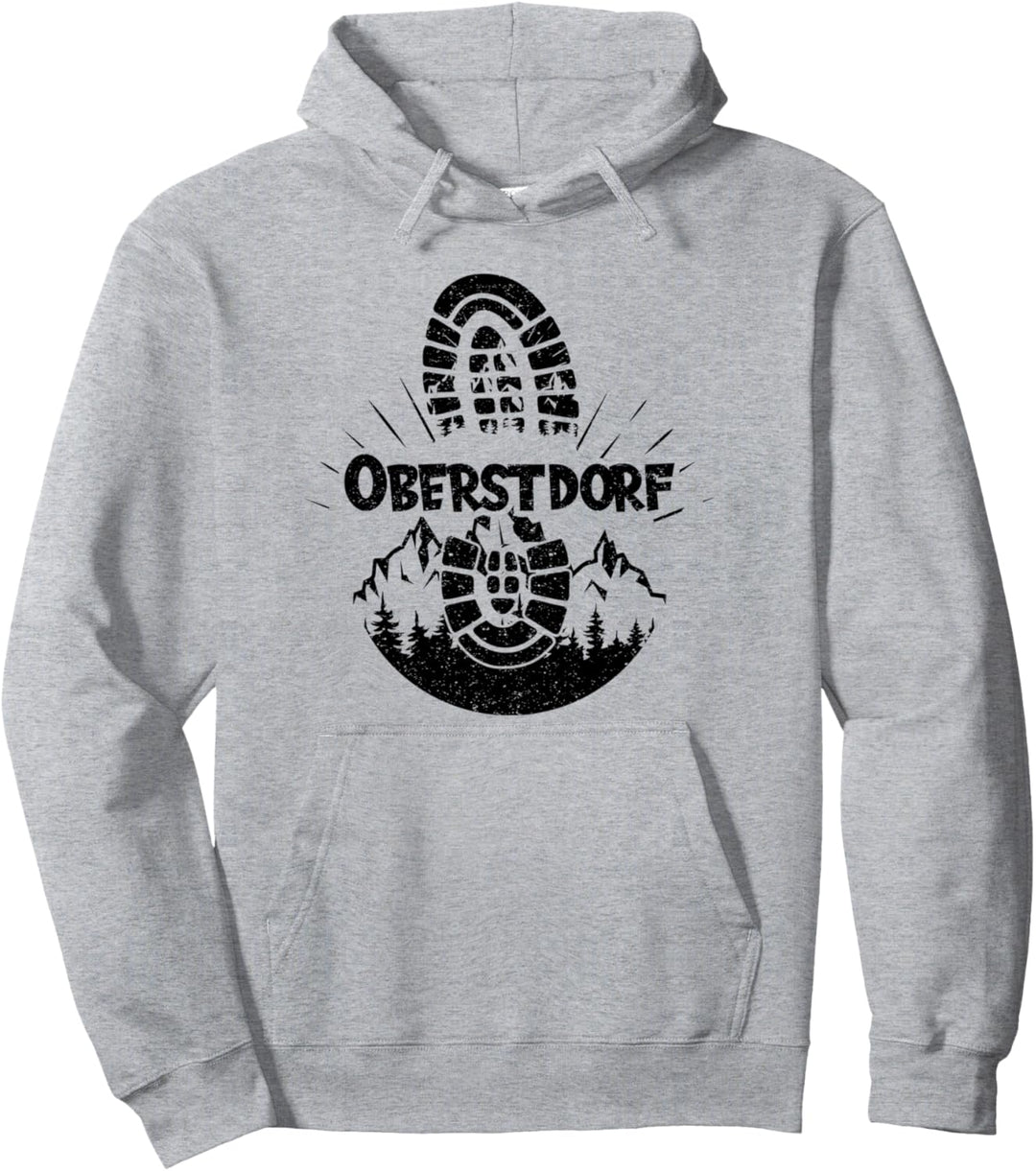 Wandern in Oberstdorf Deutschland Ferienwanderer Pullover Hoodie