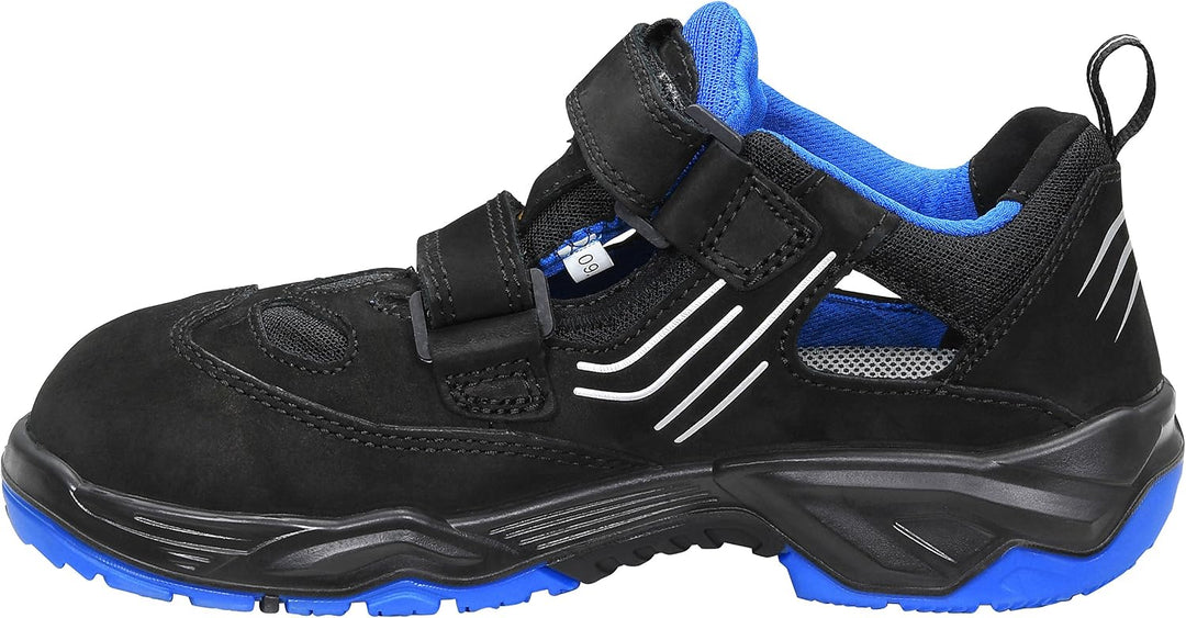ELTEN Sicherheitsschuhe AMBITION blue Easy ESD S1, Herren, sportlich, leicht, schwarz/blau, Stahlkap
