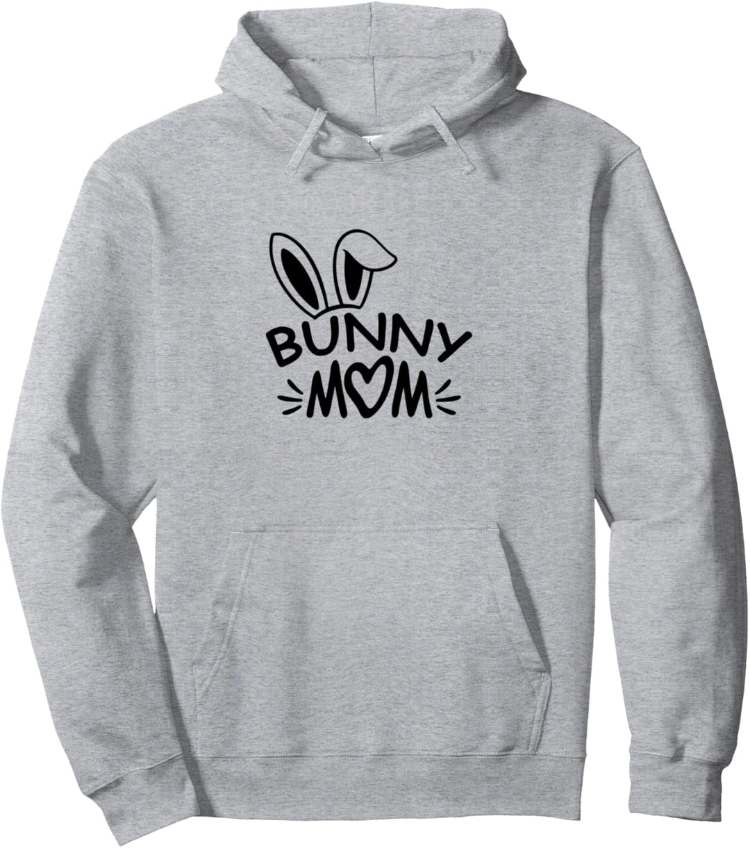 Kaninchen Hasenmama Bunny Mom Pullover Hoodie