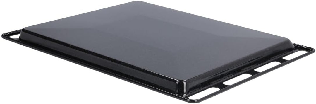 Backblech Kuchenblech Pizzablech Fettpfanne Ofenblech 446x366x24mm emailliert Backofen Herd Ofen Ind