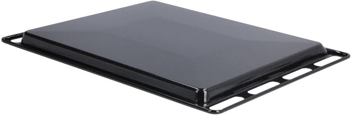 Backblech Kuchenblech Pizzablech Fettpfanne Ofenblech 446x366x24mm emailliert Backofen Herd Ofen Ind