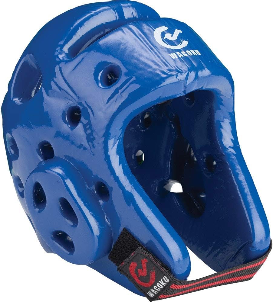 Wacoku WT Approved Dipped Foam Kopfschutz, blau, XL