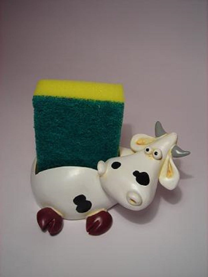 Paolo klare 8178-Schwamm Kuh, marmoresina, Mehrfarbig, 12 x 12 x 9 cm