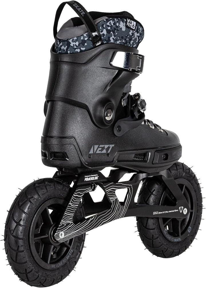 Powerslide SUV Inline Skate Next Edge 150, für Off-Road und Training, für Damen und Herren 46-47, 46