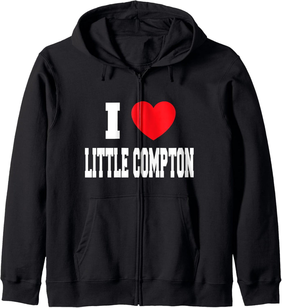 Ich liebe Little Compton Kapuzenjacke