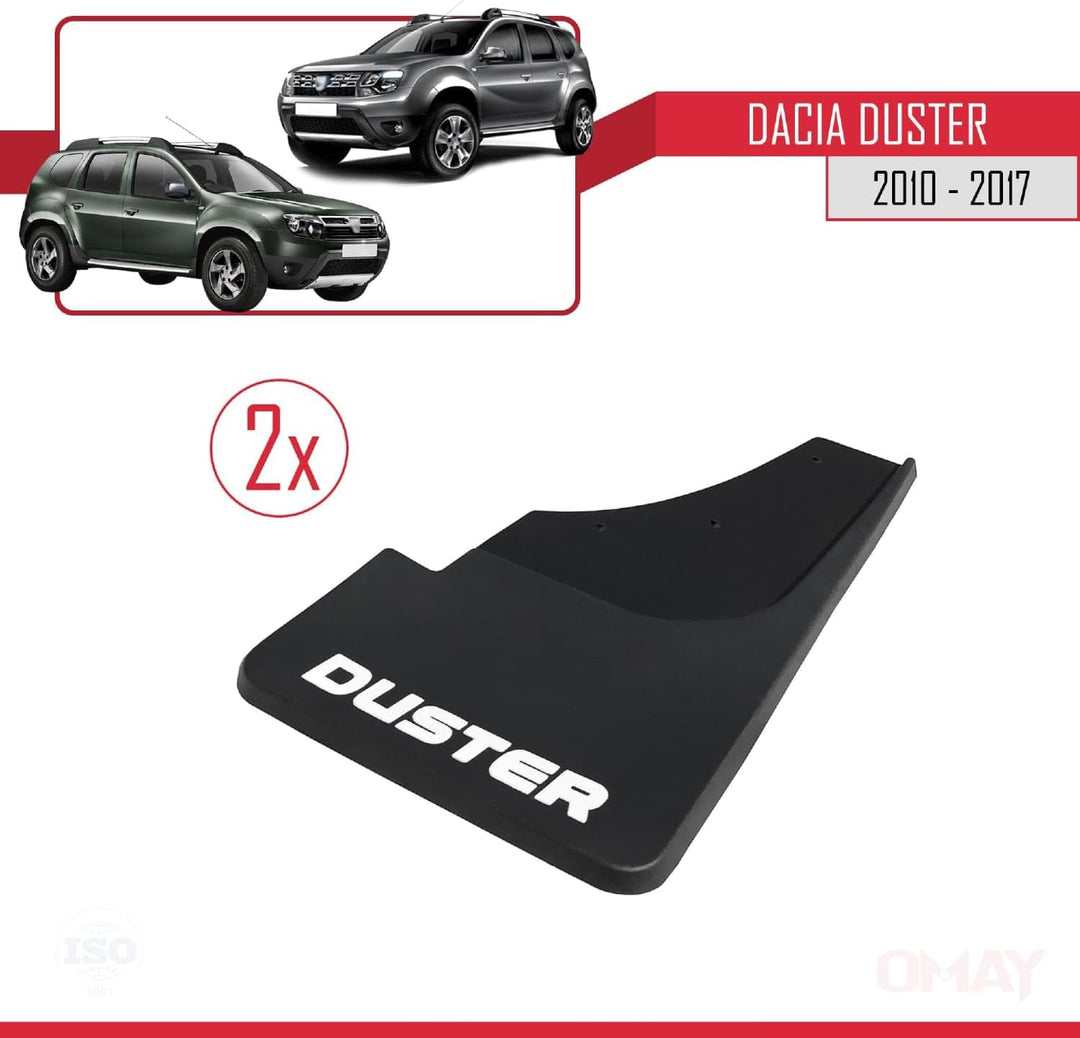 RE&AR Tuning Kompatibel mit Dacia Duster (HS) 2010-2017 Auto Kotflügel Vorne Hinten Satz 4 Stück Sch