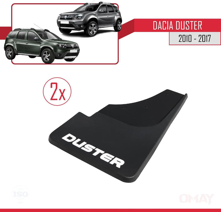 RE&AR Tuning Kompatibel mit Dacia Duster (HS) 2010-2017 Auto Kotflügel Vorne Hinten Satz 4 Stück Sch