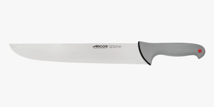 Arcos Serie Colour Proof - Metzgermesser - Klinge Nitrum Edelstahl 350 mm - HandGriff Polypropylen V