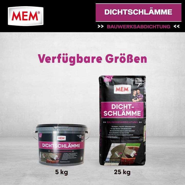 MEM Dicht-Schlämme 25 kg