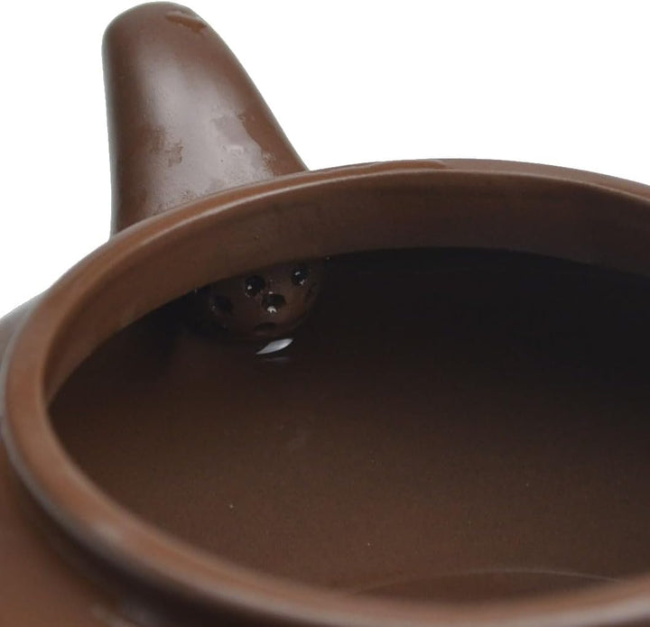Yxhupot Teekanne, 450 ml, chinesischer Zisha-Ton, für Tee, Kaffee, Archaize Fanggu (L)