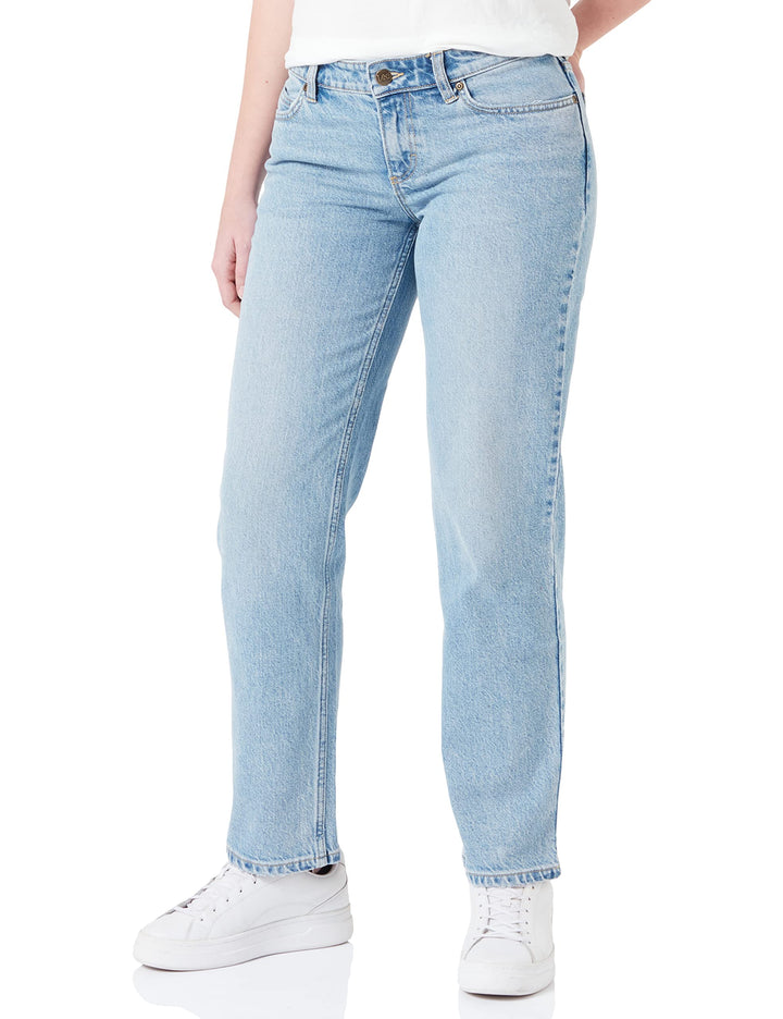 Lee Damen Low Rise Jane Jeans 31W / 35L Stone, 31W / 35L Stone