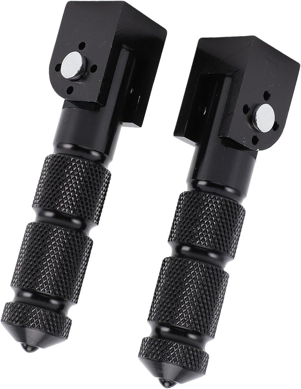 Fussrasten Pedale Auflager Motorrad Fussstütze Pedal 2St. Aluminium Pedale für Motorrad Elektroauto