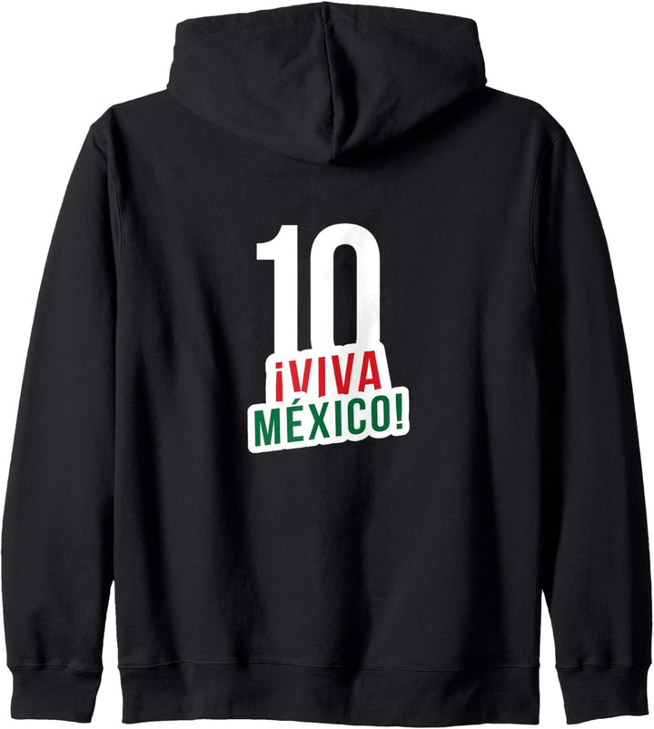 Flagge Mexiko Kapuzenjacke