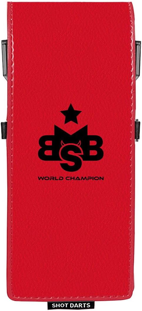 Shot! Dart Case Michael Smith Bully Boy Drop In Case Darttasche Wallet Aufbewahrung für 1 Dartset un