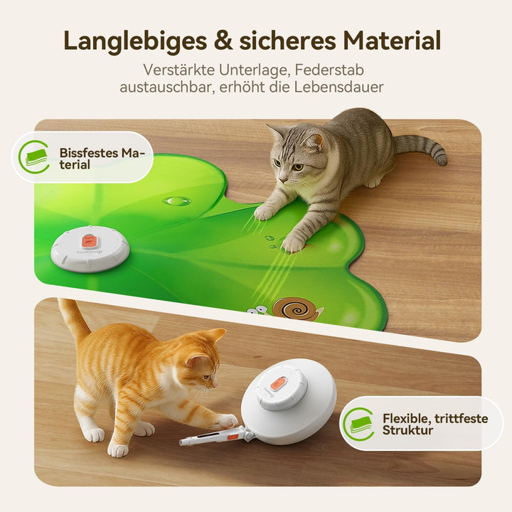 FEELNEEDY Katzenspielzeug, Spielzeug für Indoor, Versteckspielzeug für Kätzchen, Whack a Mole Motion