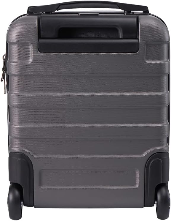 Cabin Max Anode Hardscalen Handgepäck Trolley-Koffer für Untersitz, 24 l, Wizz Air 40x30x20cm, (Grau
