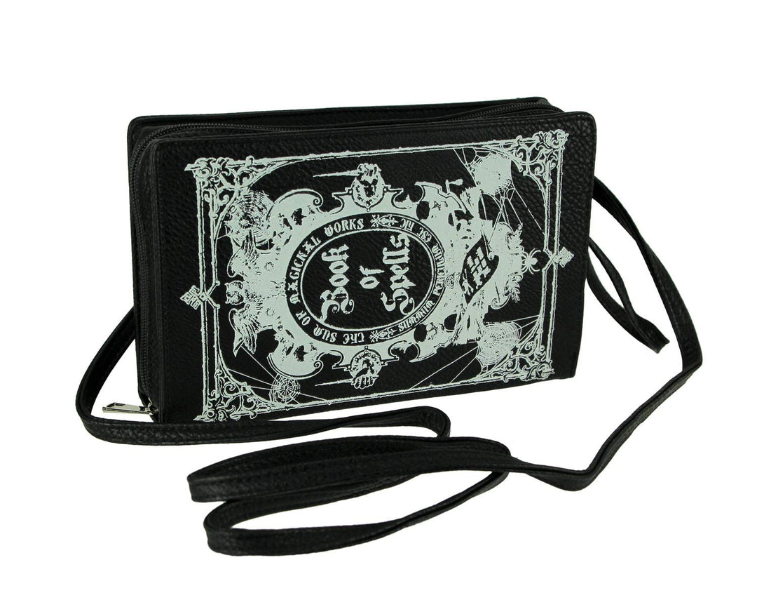 Things2Die4 Elegante literarische Clutch Geldbörsen-Kollektion: Buchförmige Handtaschen mit Crossbod