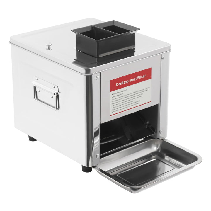 Fleischschneidemaschine Fleischschneider 850 W, 310rpm kommerzielle Fleischschneidemaschine aus Edel