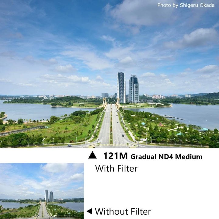 Cokin WWZZU300-02 Gradual ND Kit Creative Filter System Z-Serie grau Gradual ND Kit Single, Gradual