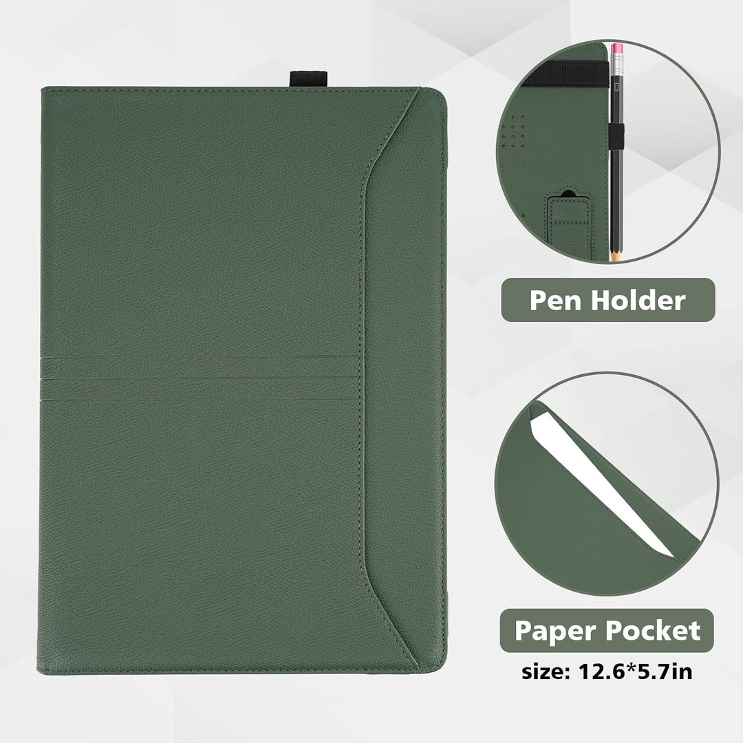 TYTX Kompatibel mit MacBook Air 13,6 Zoll Hülle, PU-Leder MacBook Air Hülle für Modell M4 A3240 M3 A