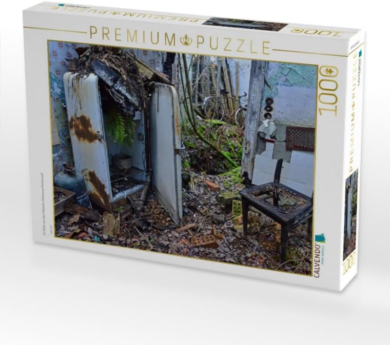 CALVENDO Puzzle Verlassene Küchenwelt 1000 Teile Lege-Grösse 64 x 48 cm Foto-Puzzle Bild von Ingo La