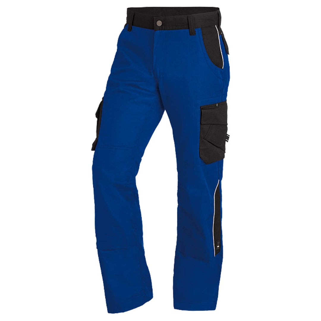 FHB Premium Bundhose Twill 300, 1 Stück, 56, royalblau / schwarz, 35-130430-3620-56, 56