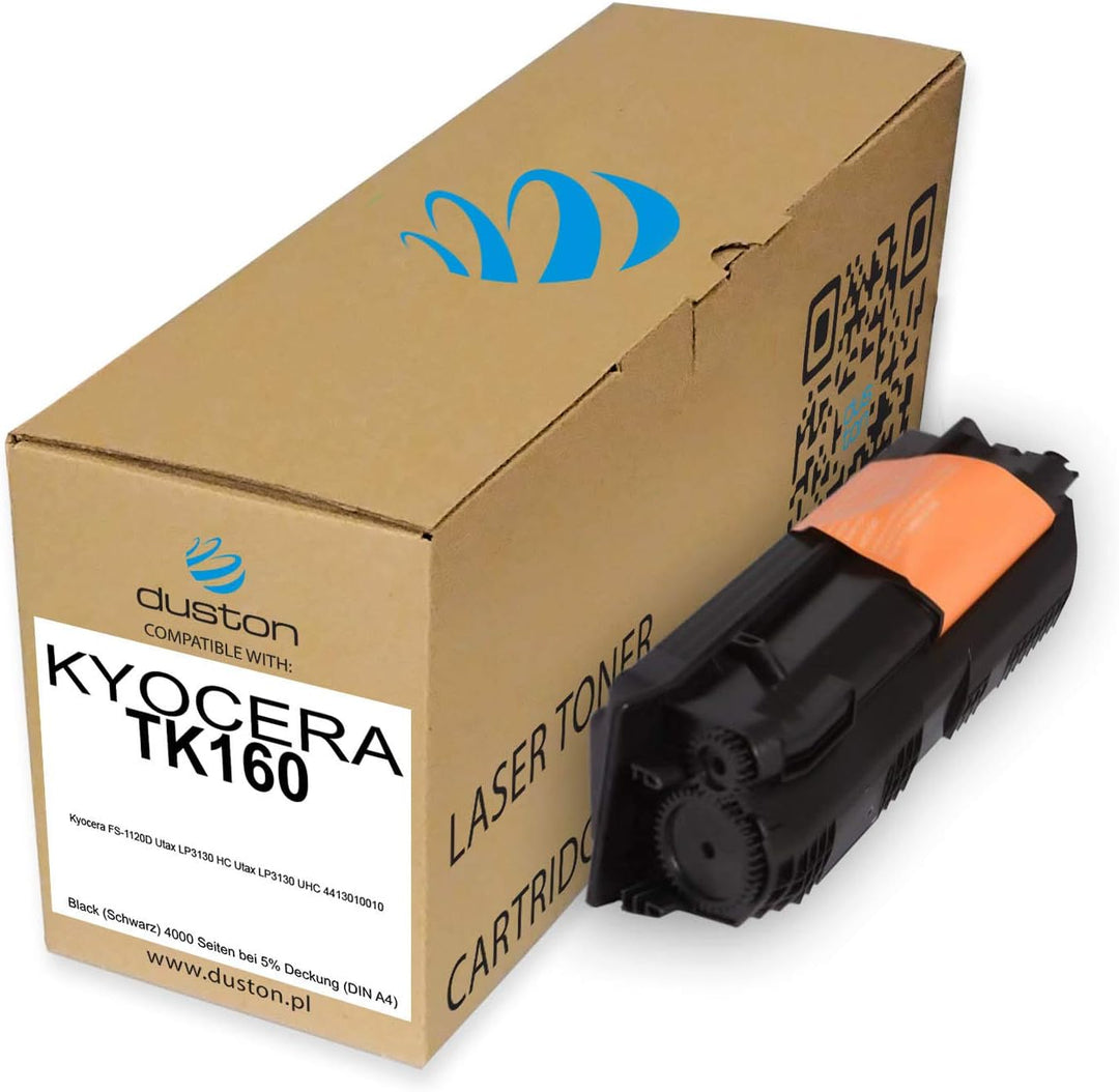 duston TK160, TK-160 Schwarz Toner kompatibel zu Kyocera FS1120D