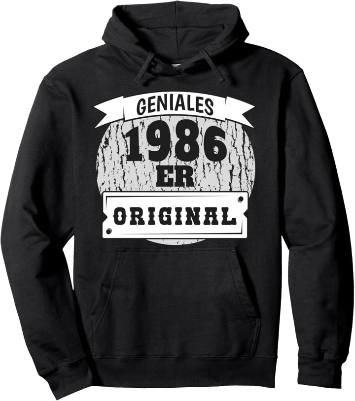 Jahrgang 1986 zum Geburtstag Pullover Hoodie