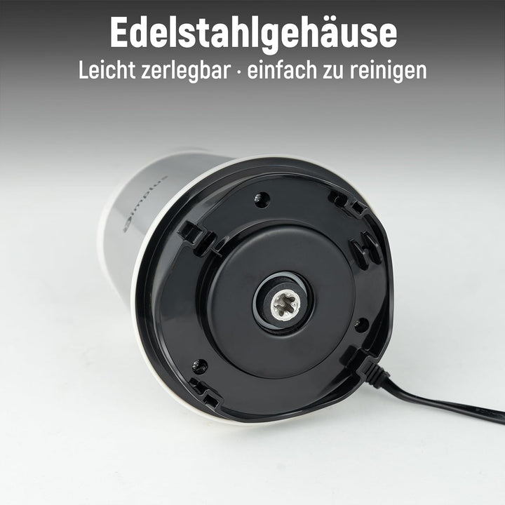 SIMPLUS Multizerkleinerer Elektrisch 1.8L Glas, 420 Edelstahl 4 Klingen, 2 Geschwindigkeiten, 6 Seku